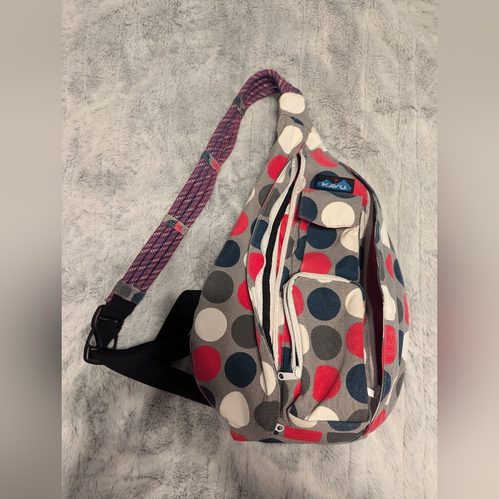 Kavu polka-dot bag